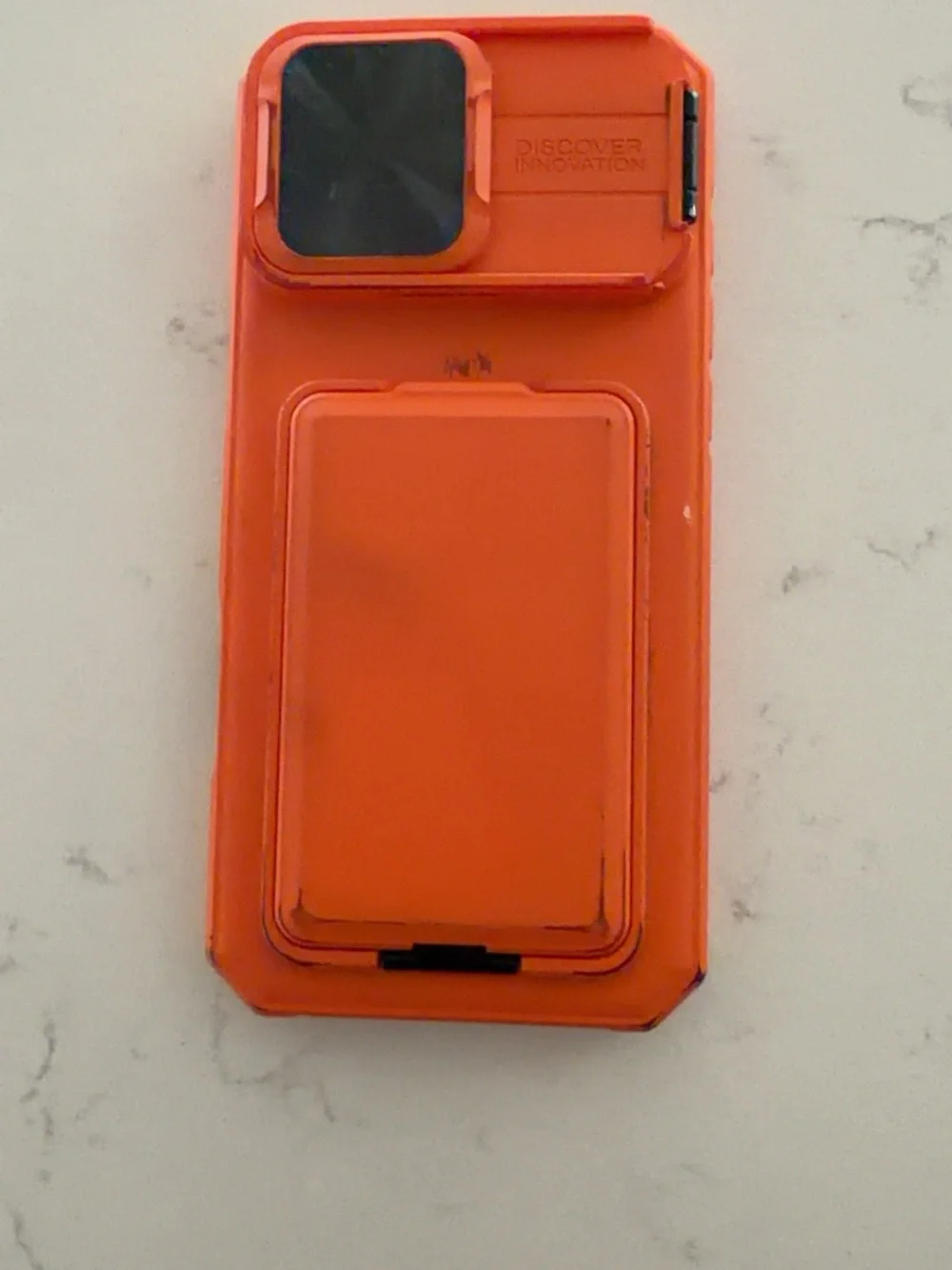 Orange and Black Protective Phone Case